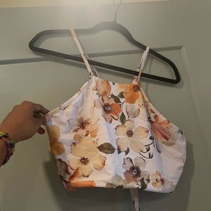 Floral Bathing suit top